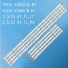 Led Backlight S_5J55_43_FL_L7 R4 SET-8pcs 631-2