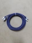 CABLE 2/2RCA BLUE 5m