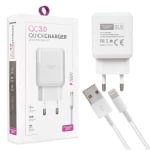 CHARGER Qcl30 Fast + Cable IPhone 22549