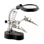Helping Hand with Magnifier LED Lamp TE-801