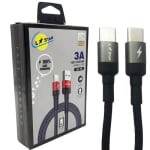 ΚΑΛΩΔΙΟ USB 3.0 Type-C σε IPHONE TEXTIL 3.0A QC-48