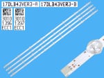 Led Backlight 43\" DRT UHD set-4pcs Alu LED582-3