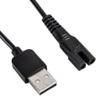 Cable USB 5V TO SHAVER 1m 12452