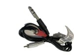 CABLE-413 2RCA- 6.3 str Plug(male) 1.5m