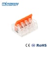 TERMINALS CONNECTOR BLOCK PTC-414 4-PIN