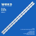Led Backlight tcl GIC50LB45-3030F2.1D-V1 set-2pcs