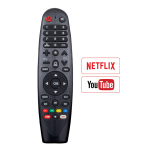 Τηλεχειριστήριο του TELENOVA NETFLIX YOUTUBE SMART