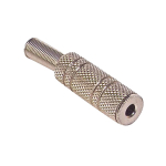 YM-3031 gold 3.5mm str socket
