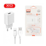 ADAPTER XO-L99 USB 5V 2.4A+ CABLE TYPE-C