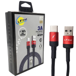 Καλώδιο USB σε TYPE-C 3A TC-1 υφασμάτινο