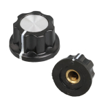 Potentiometer knob 23.6x15.7 Ф6 mm MF-A02