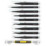 PINCETTE SET-10pcs ESD 28655