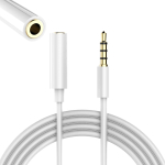 CABLE 3.5/3.5 stereo jack male-female 1.5m 4P