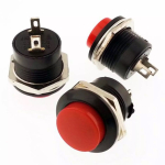 BUTTON M16 Red 2P Non-hold