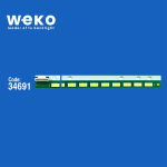Οπίσθιος φωτισμός LED 6916L-1402A L1 LED330