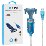 Μετάβαση καλωδίου 1m. από USB 2.0 σε RS232 2.0