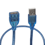 Καλώδιο επέκτασης USB - USB A αρσενικό - USB A θηλυκό 0,5m σιλικόνης