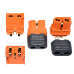 Букса XT60IE-M XT60I-F PAIR DC 3 pin