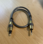 ΚΑΛΩΔΙΟ Toslink σε Mini Toslink οπτικό ήχο 0,5M