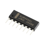 Ολοκληρωμένο κύκλωμα NJM4580L SIL-8