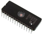Ολοκληρωμένο κύκλωμα M27C512-10F1 DIP-28