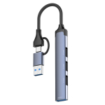 Διανομέας 4 σε 1 τύπου C (USB) 3.0 σε 4 θυρών DS-64U