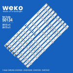 Σετ φωτισμού LED 2012SV40 3228 Α/Δ