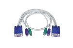 Καλώδιο επέκτασης VGA/PS2 Universal KVM 1,8 μ.