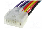 Конектор Nakamichi с проводници PIN: 14 For Nakamichi CD 35Z, CD 40Z, CD 45Z, TD 35Z, TD 45Z ZRS-85