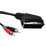 ΚΑΛΩΔΙΟ SCART - 2 RCA IN 1m SCART 34/5