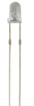 LED 3mm λευκός πομπός υπερύθρων (IR) 940nm
