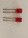 Κάθετη φωτοδίοδος AA 3,7x4,7mm; άνοδος-άνοδος
