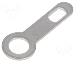 STO-M3/NC Tip: solder lug ring; 0.5mm; M3; Ø: 3.2mm; screw; straight Manufacturer part number:60-2803-11/0031